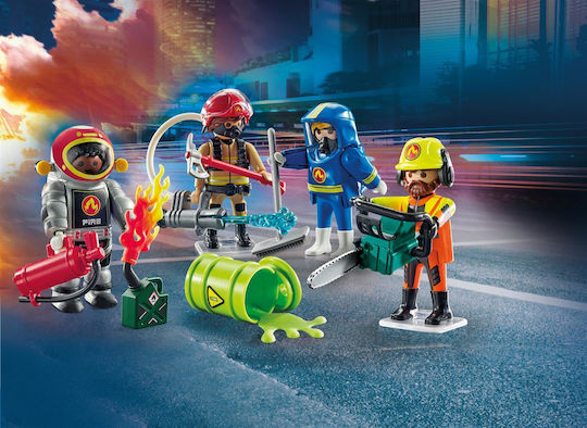 Playmobil Екшън герои Пожарна операция за 5-10 години