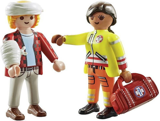 Playmobil Duo Pack Rescue and Injured for 4-10 years old