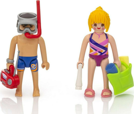 Playmobil Двойна опаковка Waterpark Bathers за 4-10 години