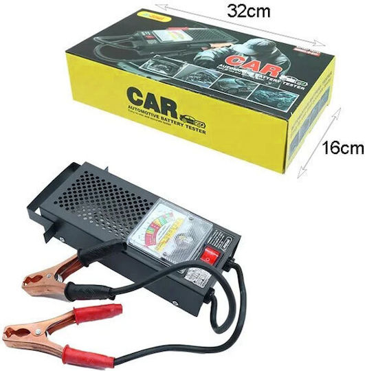 Andowl Q-X17 Αναλογικό Battery Tester με Κροκοδειλάκια