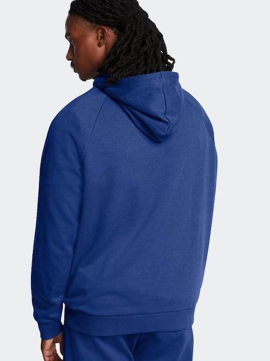 Ua Rival Sweatshirt with Blue Hood