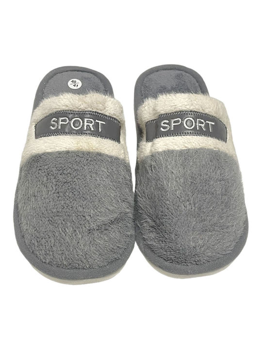 Jomix Winter Women's Slippers in Gray color