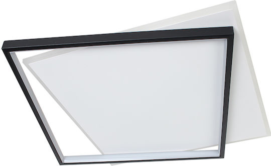 Globobox Таванно осветление 50бр Черен с Вграден LED