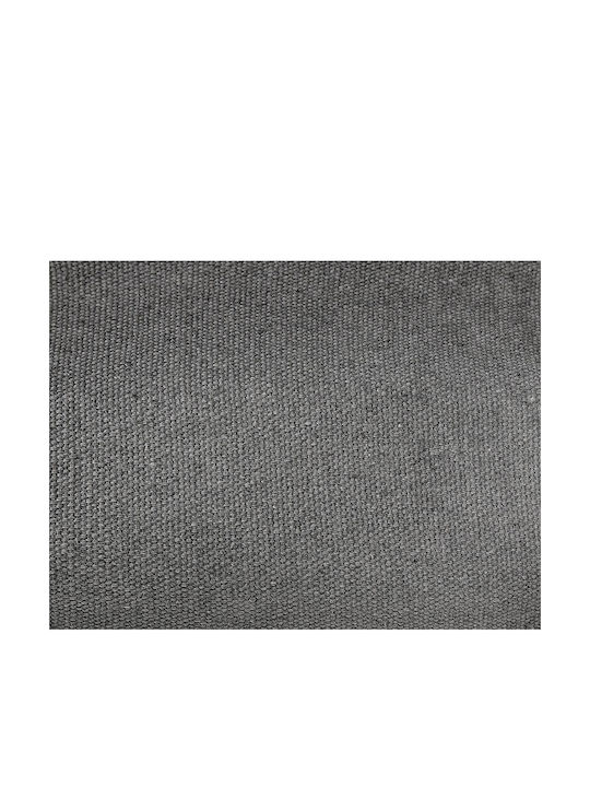 Beliani Hängematte Stoff Grau 290x150cm