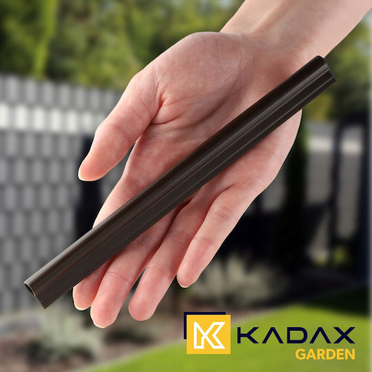 Kadax Στήριγμα για Περίφραξη Κήπου 6τμχ Καφέ