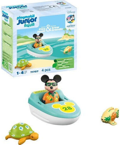 Playmobil Junior Mickey Mouse and his Chris-Craft for 1-4 years old