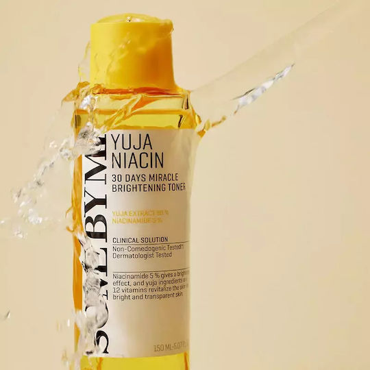 Some By Mi Yuja Niacin 30 Days Miracle Facial Toning Liquid With Niacinamide & Hyaluronic Acid 150ml