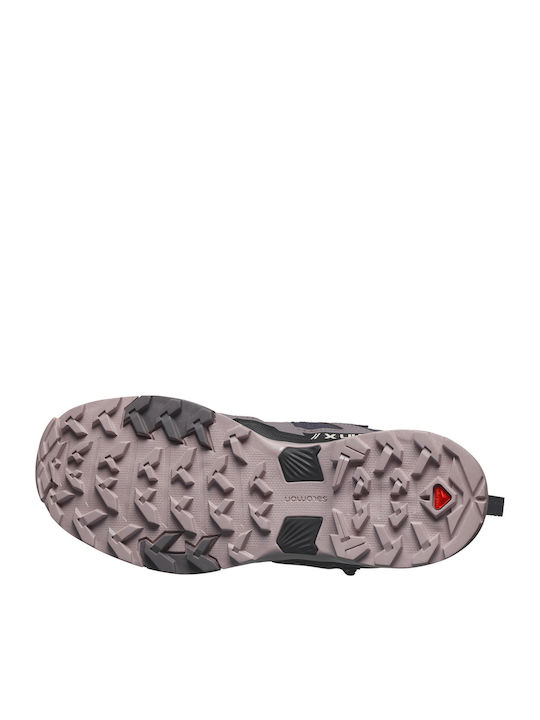 Salomon X Ultra 4 Mid GTX Women's Hiking Waterproof Boots With Gore-Tex Membrane Gray