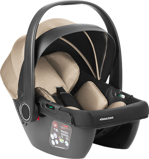 Kikka Boo Modena Verstellbar 3 in 1 Baby Kinderwagen Geeignet für Neugeborene Beige 10kg