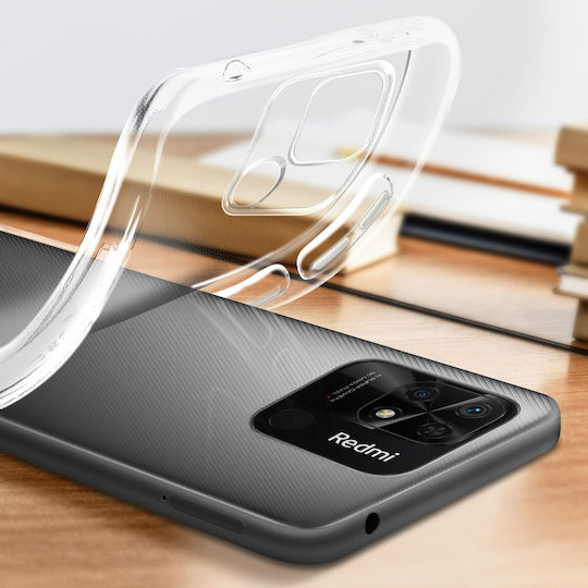 Xiaomi Redmi 10c Silikonhülle Gel Flexibel Dünn Leicht Bigben Transparent
