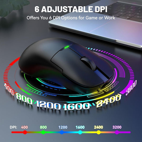 Ajazz AJ159 P Gaming Mouse 26000 DPI Negru