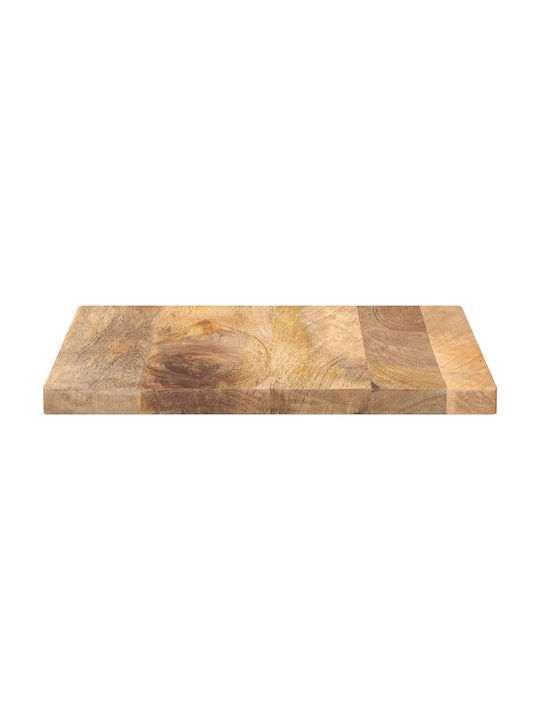 vidaXL Триъгълна Повърхност на масата Масивно дърво Mango - Brown 50x50x2.5см 371456 1бр