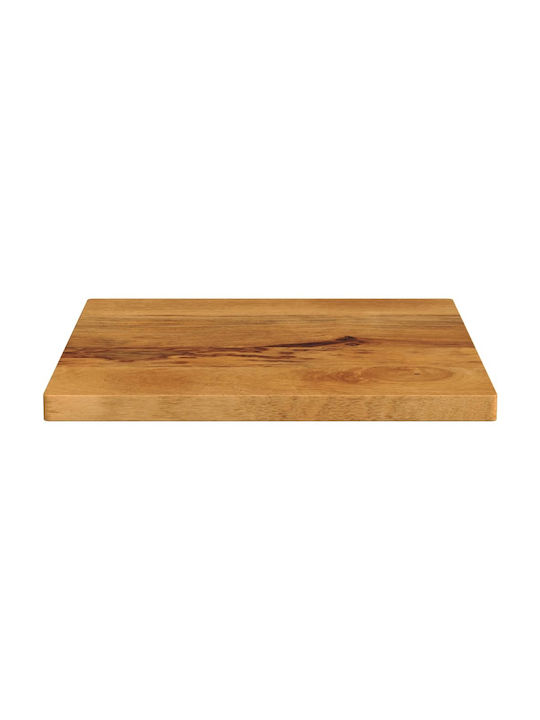 vidaXL Square Table Surface made of Solid Wood Mango 50x50x2.5cm 371586 1pcs