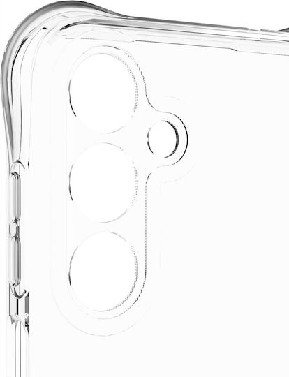 Spacecase Anti-shock Back Cover Silicone 1mm with Strap Transparent (Samsung Galaxy M35 - Spacecase)