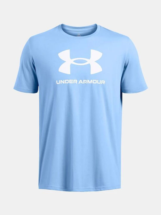 Under Armour Ανδρικό Αθλητικό T-shirt Κοντομάνικο Μπλε