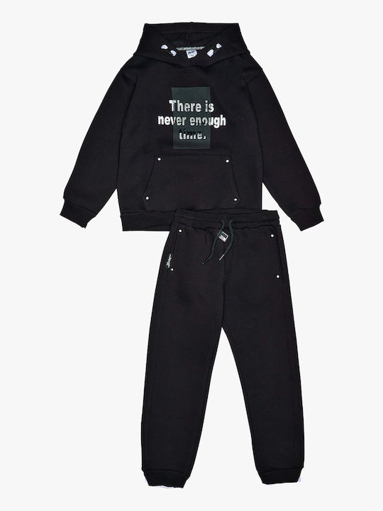 Sprint Kids Sweatpants Set Black