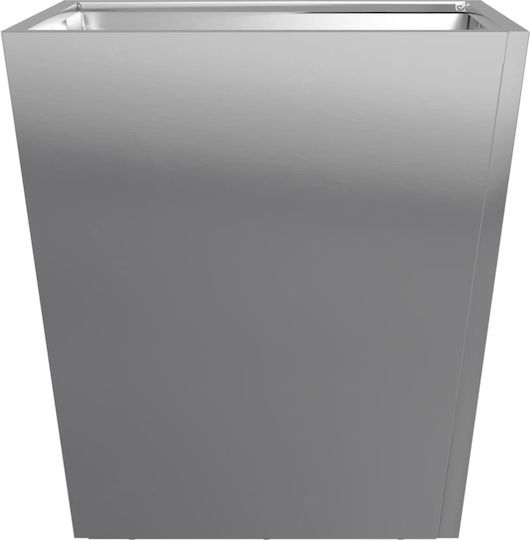 vidaXL Set 2 Jardiniere Metalice Gri