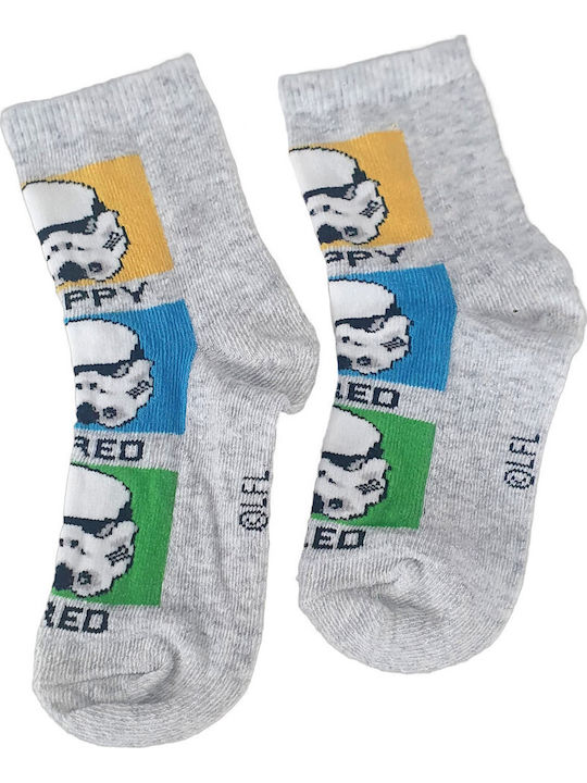 Disney Παιδικές Κάλτσες Star Wars Grey
