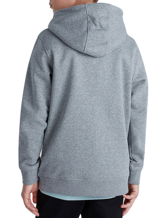 Vans Kids Fleece Sweatshirt with Hood Gray