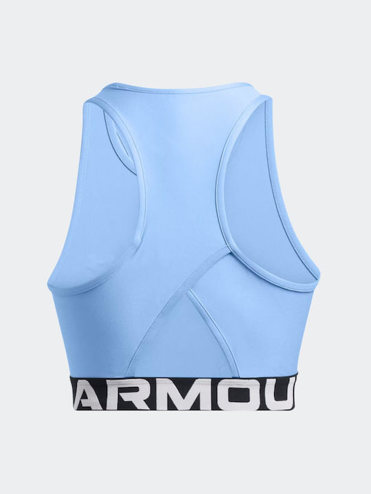 Under Armour Damen Sportliches Bluse Ärmellos Schnell trocknend Blue