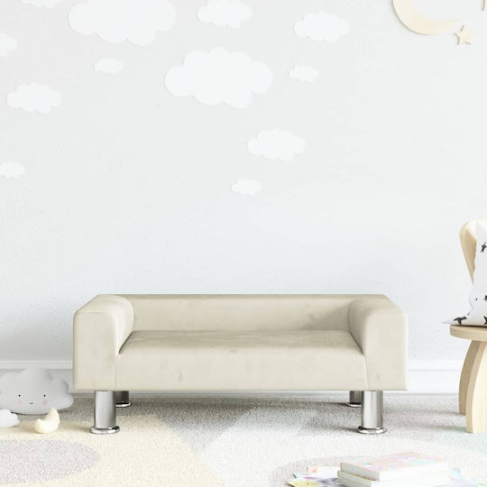 Sofa Beige 70x45x26.5cm