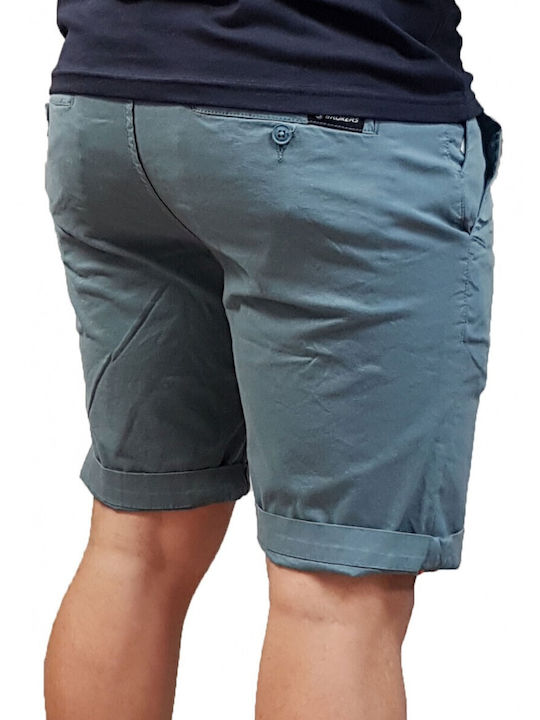 Brokers Jeans Ανδρική Βερμούδα Chino Petrol