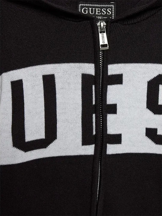 Kids Cardigan Knitted Black