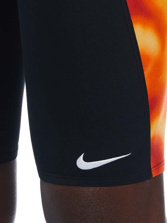 Nike Hydrastrong Costum De Înot Pentru Competiții Pentru Bărbați Negru