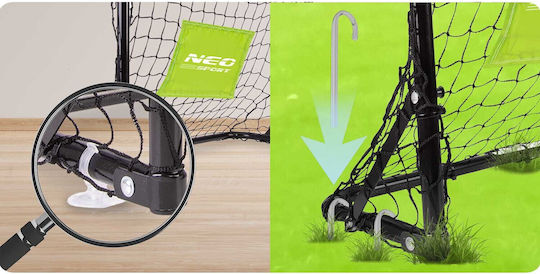NEO Sport Football Goals 60x45x25cm Set 2pcs