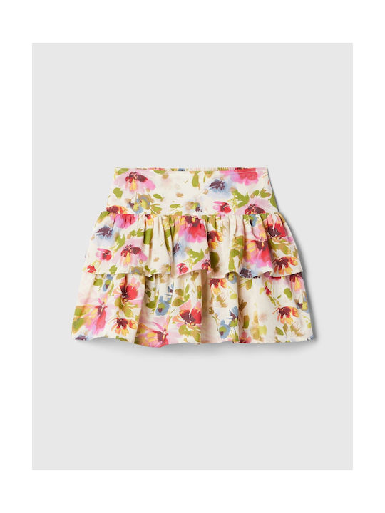 Kids' Skirt Floral Multicolored