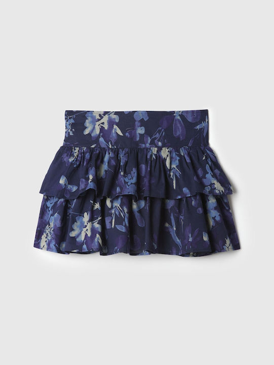 Παιδική Φούστα Floral Μπλε