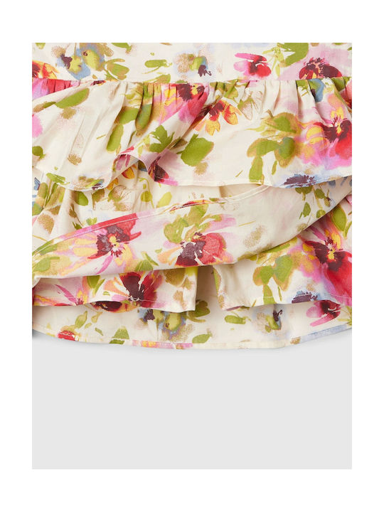 Kids' Skirt Floral Multicolored