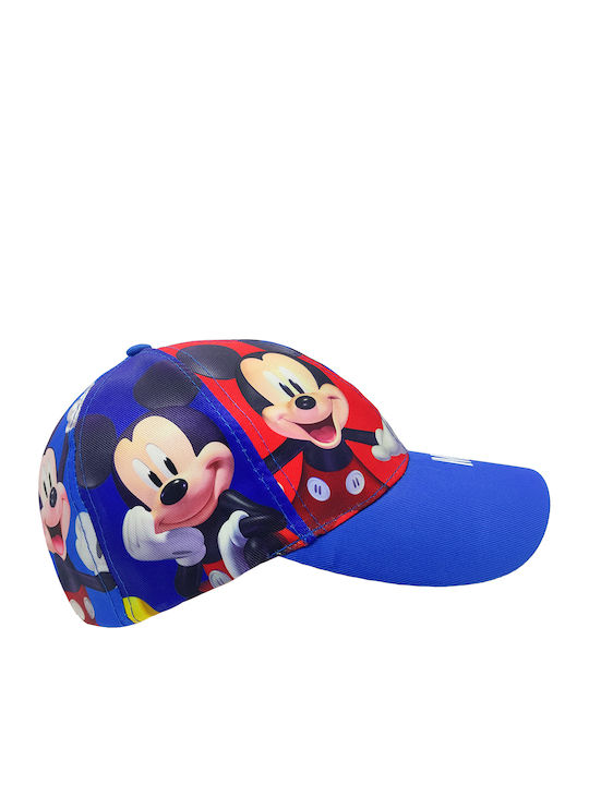 Gift-Me Kids' Hat Jockey Fabric Blue