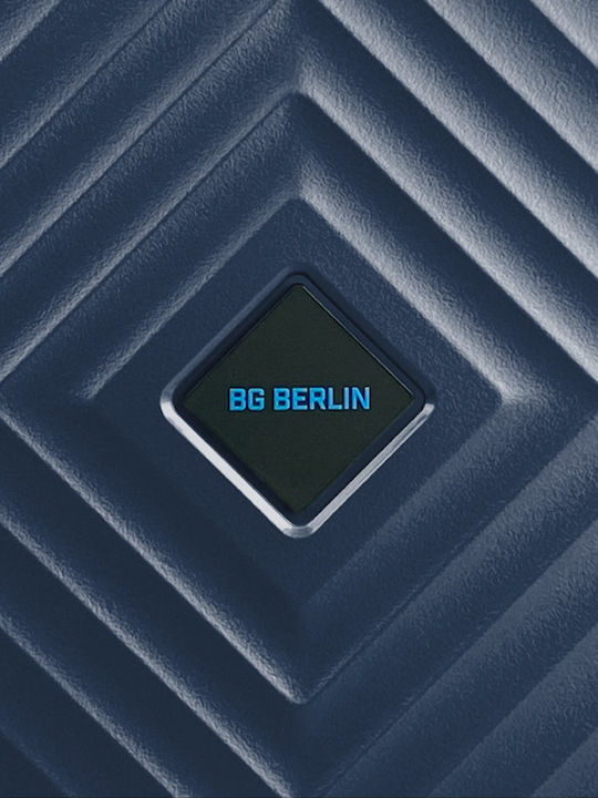 Bg Berlin Среден куфар 65.5см Cube Тъмносин