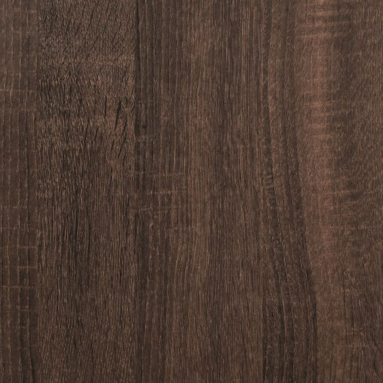 Чекмеджета Гарафей от Дърво и Метал Кафяв 30x41x144.5см