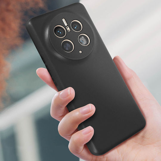 Gel Flexible Thin Задна корица Силикон Черен (Huawei Mate 50 Pro)