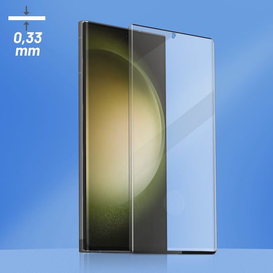 Protector de ecran din sticlă temperată Galaxy S23 Ultra 9h ultra-subțire 0.33mm Prio