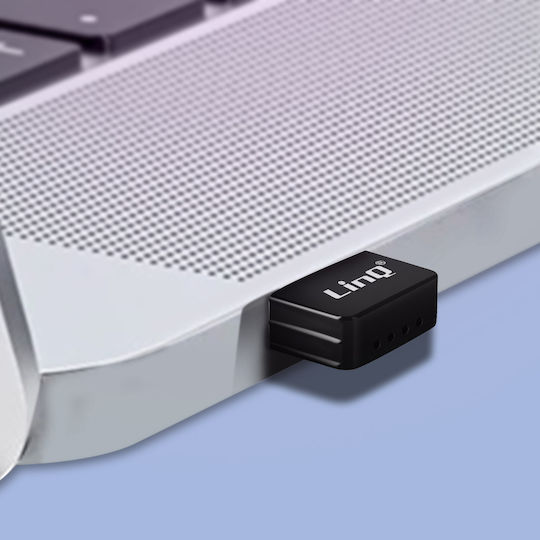 LinQ UW150M Αντάπτορας Δικτύου USB με Ασύρματη Σύνδεση Wi-Fi 150Mbps