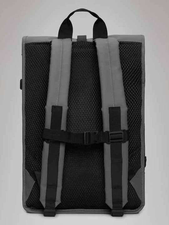 Rains Rolltop Rucksack Large Wasserdicht 23Es Gray
