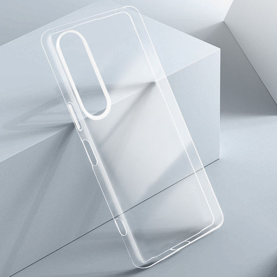 Avizar Hülle Sony Xperia 1 Vi Flexibler Silikonschutz Transparent