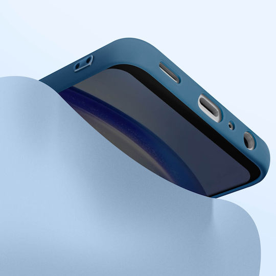 MyWay Back Cover Silicon Albastru (Galaxy A25 5G)