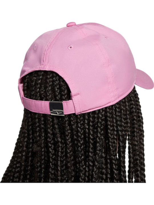 Nike Kids' Hat Jockey Fabric Dri-fit Club Pink