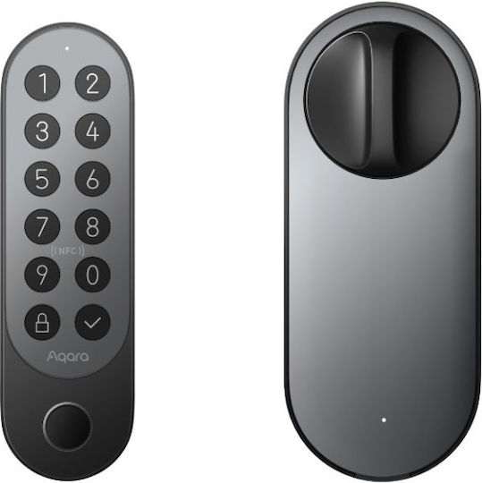 Aqara U200 Smart Retrofit Door Lock Matter Compatible Black