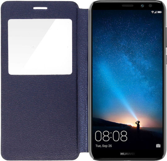 Clear View Case Huawei Mate 10 Lite Ultra-thin Navy