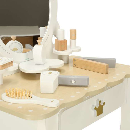 Children's Wooden Dressing Table Accessories White 3+