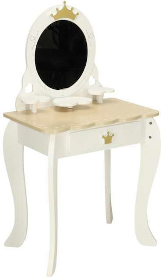 Children's Wooden Dressing Table Accessories White 3+