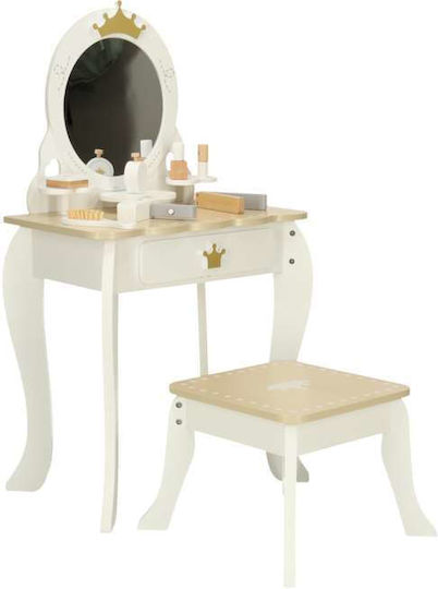 Children's Wooden Dressing Table Accessories White 3+