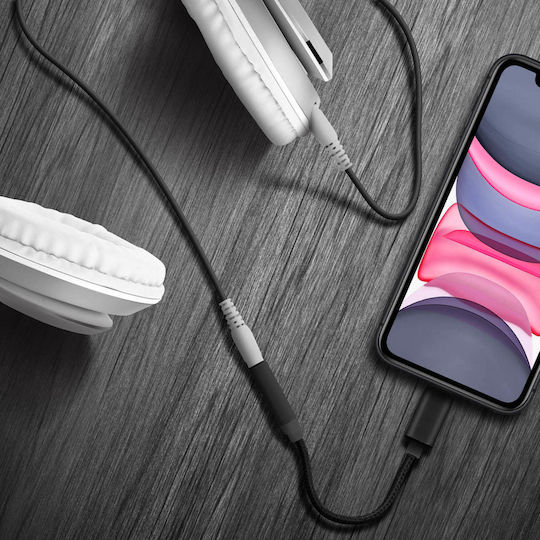 Avizar Lightning Konverter männlich zu 3.5mm weiblich 1 Stück ADA-HL103-BK