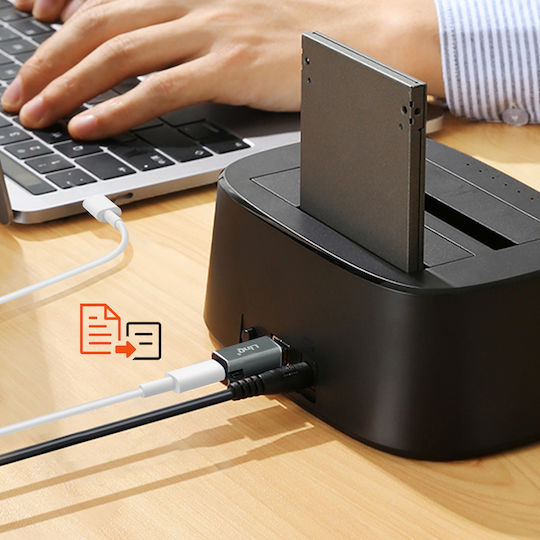 LinQ USB-B Männlich Zu USB-C Weiblich Konverter Weiß 1 Stück TPC9104