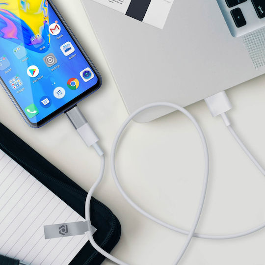 Адаптер Usb Type C към Micro-usb за Зареждане и Синхронизиране на Данни
